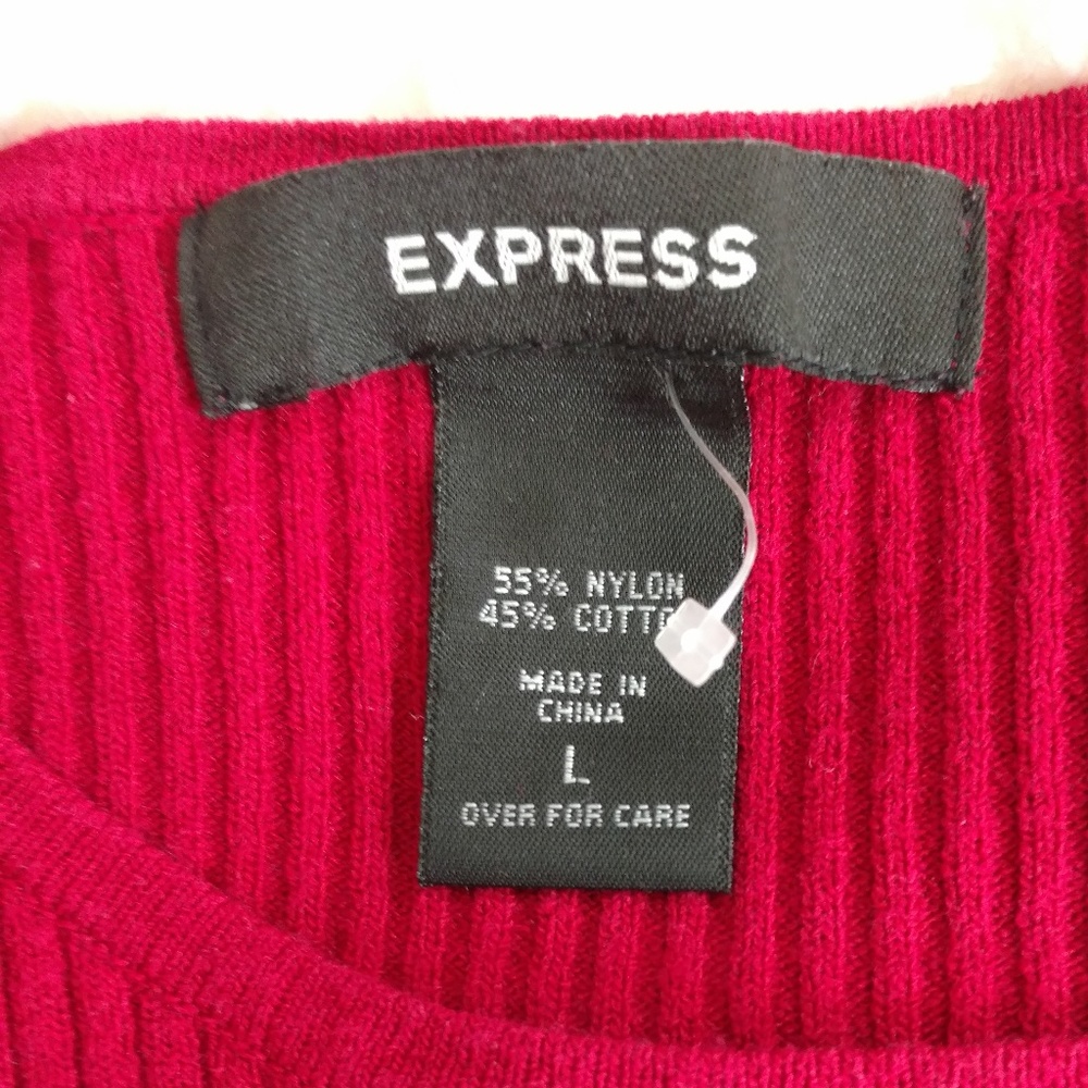 Express 3/4 Length Sleeve Top - Picture 4 of 4